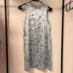 Kimchi Blue Floral Mini Dress - Light Blue